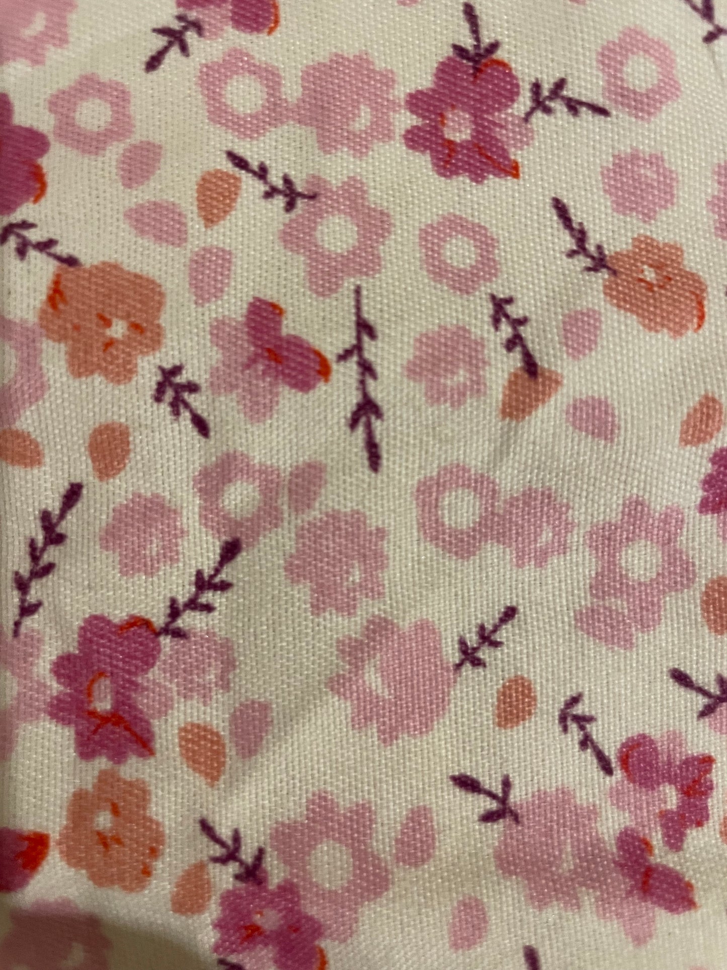 Pink Floral Pouch - Limited Edition