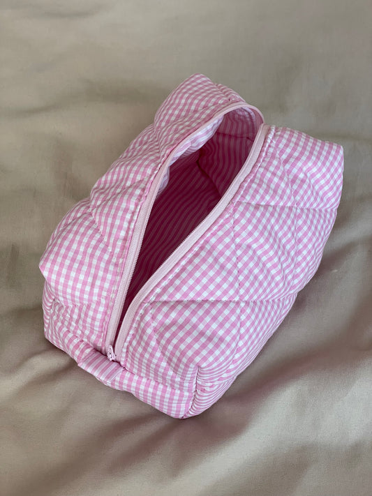 Barbie Pink Gingham Pouch